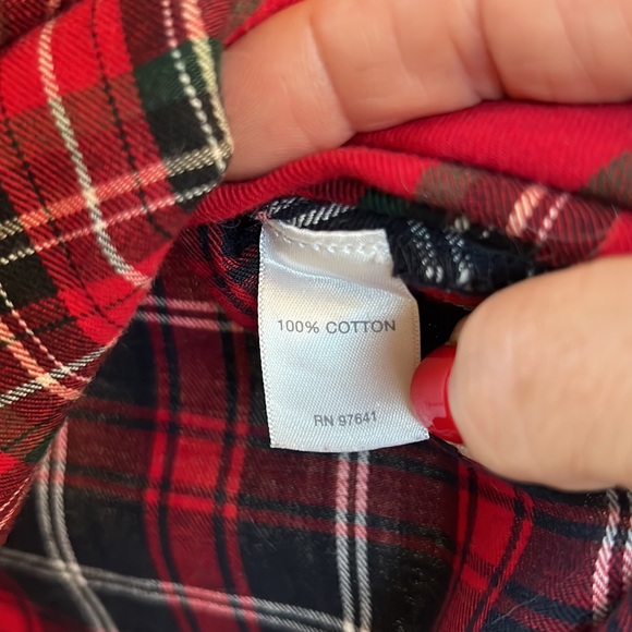 JJill Christmas Blouse EXCELLENT condition worn 2x. No issues whatsoever. - Picture 5 of 5